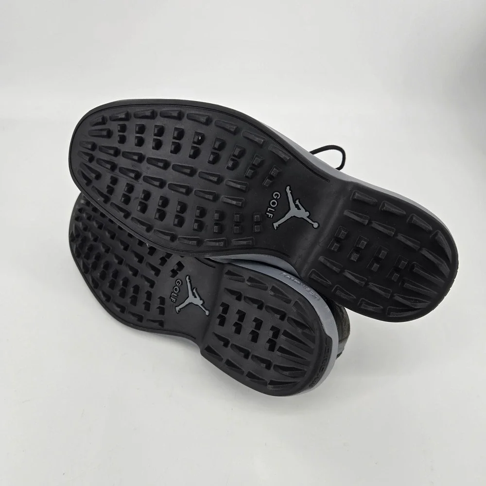 Jordan ADG 5 Black Laser Cool Grey Men Spikeless Waterproof Golf Shoes 8.5 NIB
